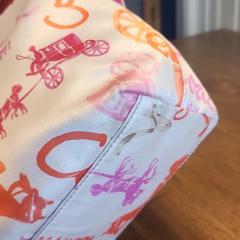 Coach Horse and Carriage Pink 1941 Shoulder Bag - Picture 7 of 16